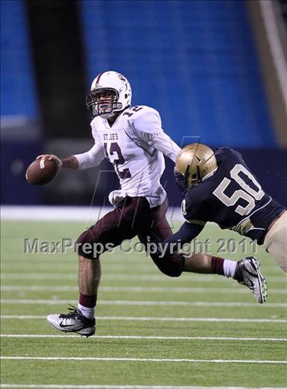 Thumbnail 2 in St. Joseph's Collegiate Institute vs. Canisius (MMAA Semifinal) photogallery.