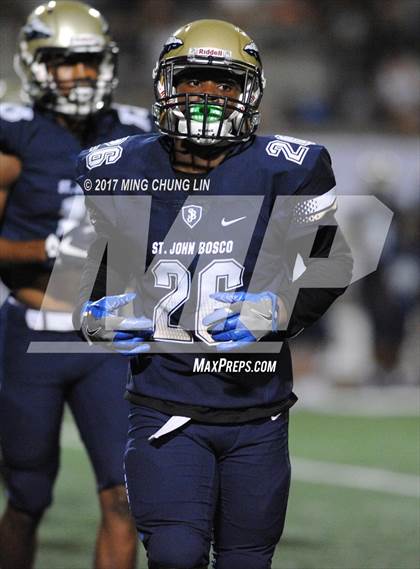 Thumbnail 1 in Garces Memorial vs. St. John Bosco (Brothers in Arms Classic) photogallery.