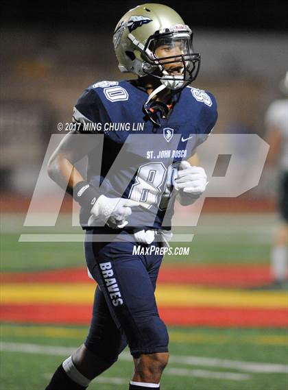 Thumbnail 1 in Garces Memorial vs. St. John Bosco (Brothers in Arms Classic) photogallery.