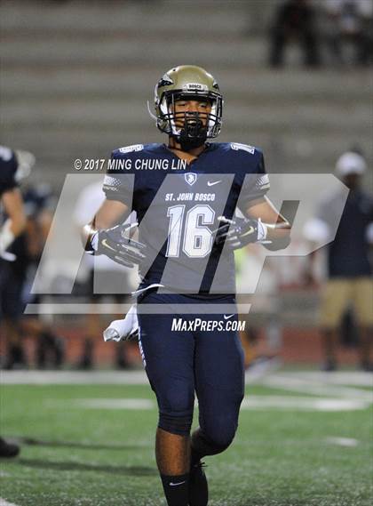 Thumbnail 2 in Garces Memorial vs. St. John Bosco (Brothers in Arms Classic) photogallery.