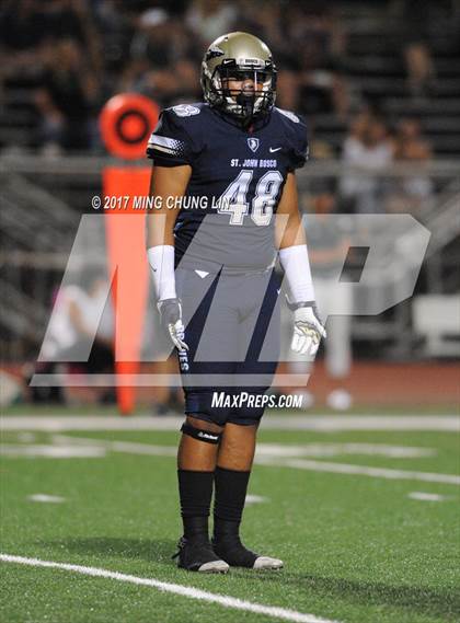 Thumbnail 1 in Garces Memorial vs. St. John Bosco (Brothers in Arms Classic) photogallery.