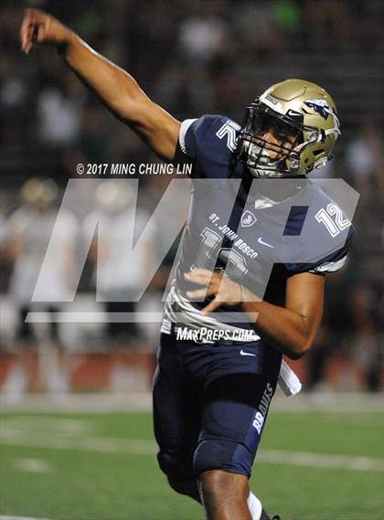 Thumbnail 1 in Garces Memorial vs. St. John Bosco (Brothers in Arms Classic) photogallery.