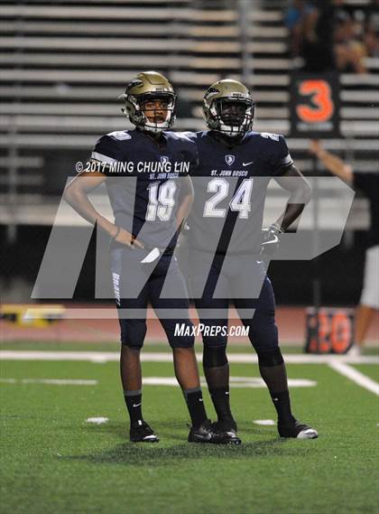 Thumbnail 2 in Garces Memorial vs. St. John Bosco (Brothers in Arms Classic) photogallery.