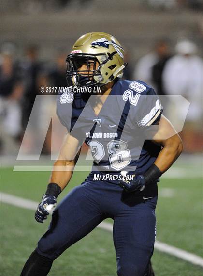 Thumbnail 3 in Garces Memorial vs. St. John Bosco (Brothers in Arms Classic) photogallery.
