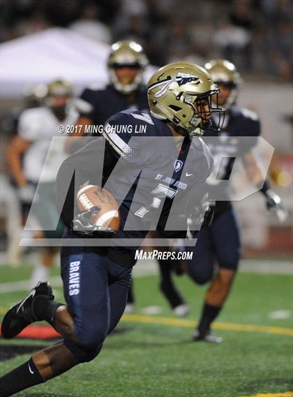 Thumbnail 1 in Garces Memorial vs. St. John Bosco (Brothers in Arms Classic) photogallery.