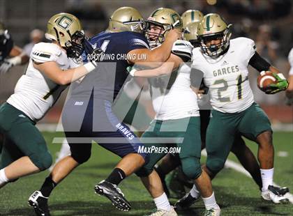 Thumbnail 2 in Garces Memorial vs. St. John Bosco (Brothers in Arms Classic) photogallery.