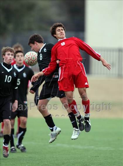 Thumbnail 3 in St. Stephen's vs, Keller Fossil Ridge (RRISD Soccer Classic) photogallery.