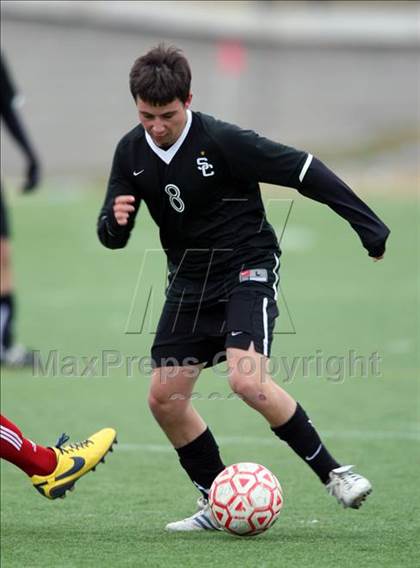 Thumbnail 3 in St. Stephen's vs, Keller Fossil Ridge (RRISD Soccer Classic) photogallery.
