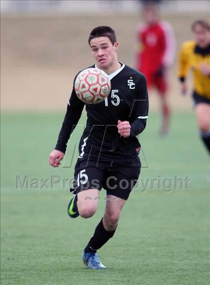 Thumbnail 3 in St. Stephen's vs, Keller Fossil Ridge (RRISD Soccer Classic) photogallery.