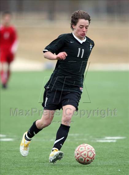 Thumbnail 3 in St. Stephen's vs, Keller Fossil Ridge (RRISD Soccer Classic) photogallery.
