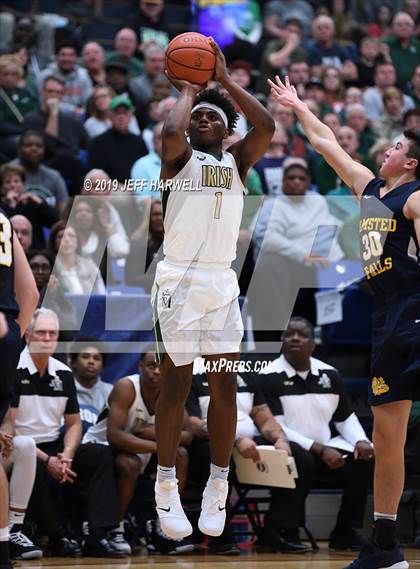 Thumbnail 2 in St. Vincent-St. Mary vs. Olmsted Falls (OHSAA DI Regional Semifinal) photogallery.