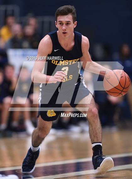 Thumbnail 2 in St. Vincent-St. Mary vs. Olmsted Falls (OHSAA DI Regional Semifinal) photogallery.