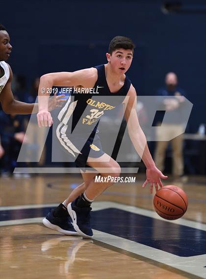 Thumbnail 1 in St. Vincent-St. Mary vs. Olmsted Falls (OHSAA DI Regional Semifinal) photogallery.