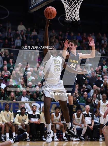 Thumbnail 2 in St. Vincent-St. Mary vs. Olmsted Falls (OHSAA DI Regional Semifinal) photogallery.