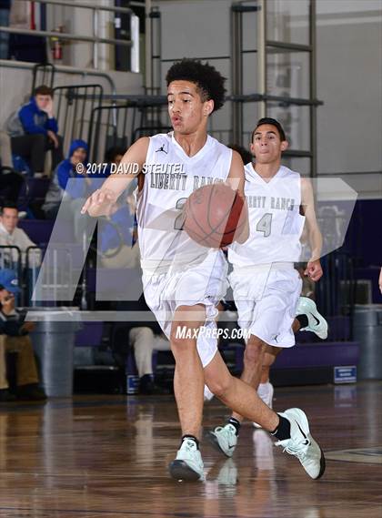 Thumbnail 2 in Pleasant Valley vs. Liberty Ranch (St. Hope Elite Classic) photogallery.