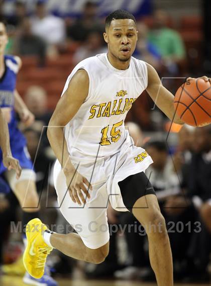 Thumbnail 2 in Mumford vs. Triple A Academy (UIL 1A Final) photogallery.