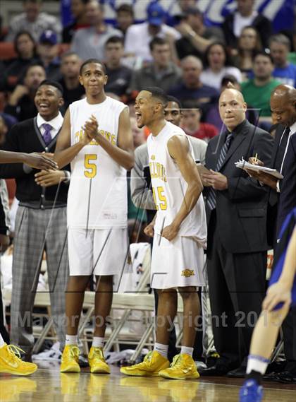 Thumbnail 2 in Mumford vs. Triple A Academy (UIL 1A Final) photogallery.