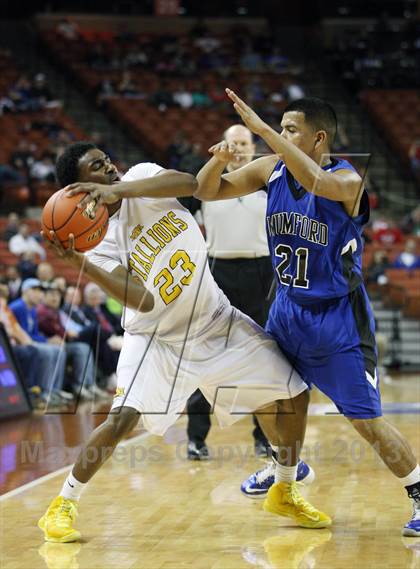 Thumbnail 3 in Mumford vs. Triple A Academy (UIL 1A Final) photogallery.