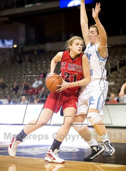 Thumbnail 2 in St. Henry vs Boone Co. (KHSAA Ninth Region) photogallery.