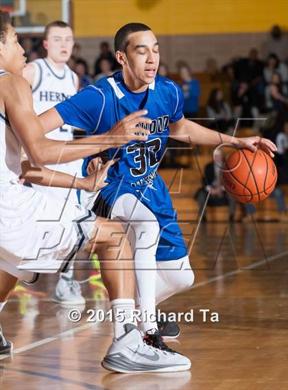 Thumbnail 2 in Wildwood Catholic vs St. Augustine Prep (Cape-Atlantic League Tournament Semifinals) photogallery.