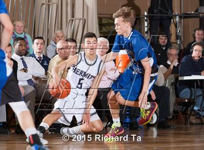 Thumbnail 3 in Wildwood Catholic vs St. Augustine Prep (Cape-Atlantic League Tournament Semifinals) photogallery.
