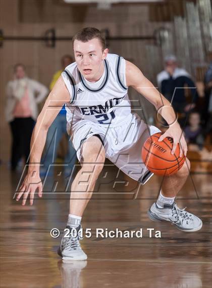 Thumbnail 2 in Wildwood Catholic vs St. Augustine Prep (Cape-Atlantic League Tournament Semifinals) photogallery.