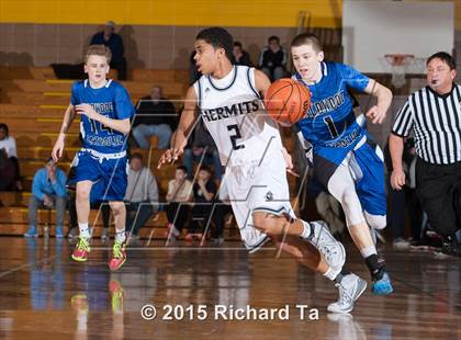 Thumbnail 2 in Wildwood Catholic vs St. Augustine Prep (Cape-Atlantic League Tournament Semifinals) photogallery.
