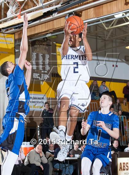 Thumbnail 1 in Wildwood Catholic vs St. Augustine Prep (Cape-Atlantic League Tournament Semifinals) photogallery.