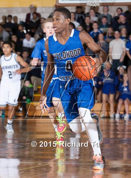 Thumbnail 1 in Wildwood Catholic vs St. Augustine Prep (Cape-Atlantic League Tournament Semifinals) photogallery.