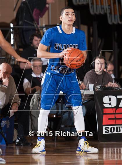Thumbnail 2 in Wildwood Catholic vs St. Augustine Prep (Cape-Atlantic League Tournament Semifinals) photogallery.