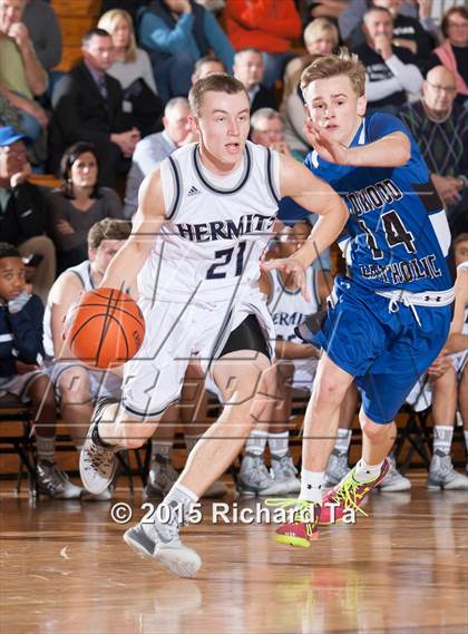Thumbnail 1 in Wildwood Catholic vs St. Augustine Prep (Cape-Atlantic League Tournament Semifinals) photogallery.