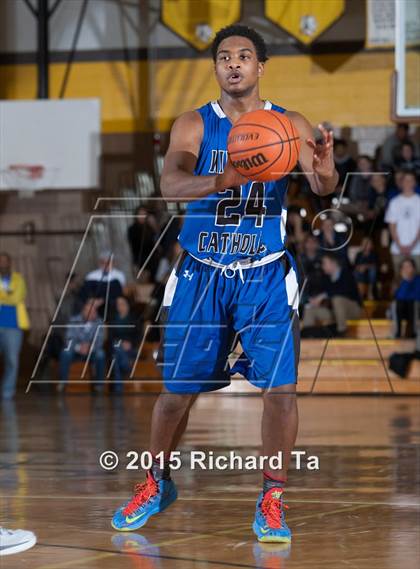 Thumbnail 2 in Wildwood Catholic vs St. Augustine Prep (Cape-Atlantic League Tournament Semifinals) photogallery.
