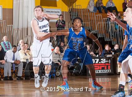 Thumbnail 3 in Wildwood Catholic vs St. Augustine Prep (Cape-Atlantic League Tournament Semifinals) photogallery.