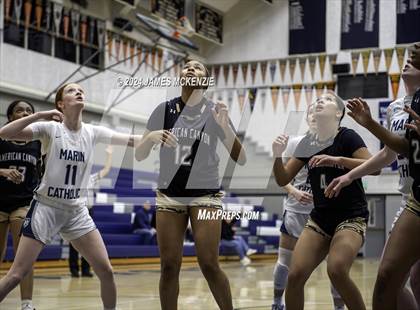 Thumbnail 1 in American Canyon v Marin Catholic (CIF NCS Division 3 Semifinal) photogallery.