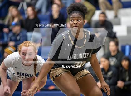 Thumbnail 3 in American Canyon v Marin Catholic (CIF NCS Division 3 Semifinal) photogallery.