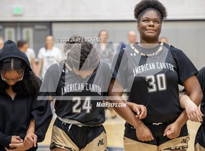 Thumbnail 3 in American Canyon v Marin Catholic (CIF NCS Division 3 Semifinal) photogallery.