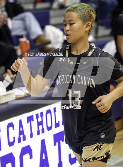Thumbnail 1 in American Canyon v Marin Catholic (CIF NCS Division 3 Semifinal) photogallery.
