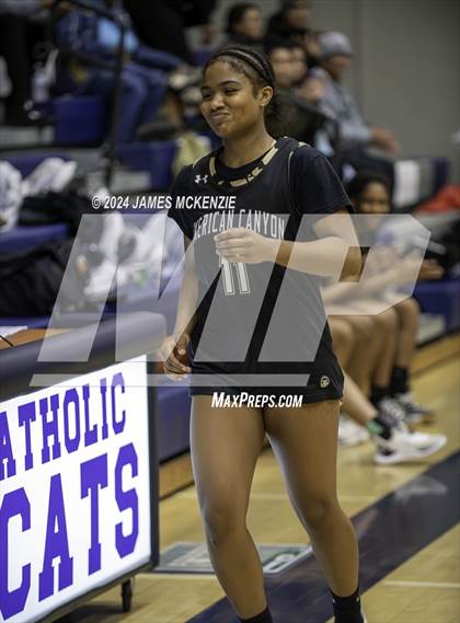 Thumbnail 2 in American Canyon v Marin Catholic (CIF NCS Division 3 Semifinal) photogallery.
