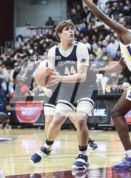 Thumbnail 2 in La Lumiere vs. Montverde Academy (Spalding Hoophall Classic) photogallery.