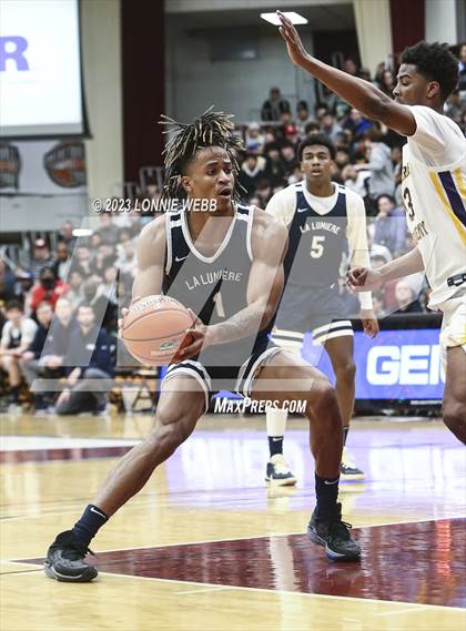 Thumbnail 2 in La Lumiere vs. Montverde Academy (Spalding Hoophall Classic) photogallery.