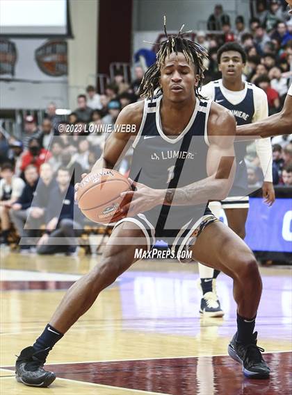 Thumbnail 1 in La Lumiere vs. Montverde Academy (Spalding Hoophall Classic) photogallery.