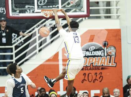 Thumbnail 3 in La Lumiere vs. Montverde Academy (Spalding Hoophall Classic) photogallery.