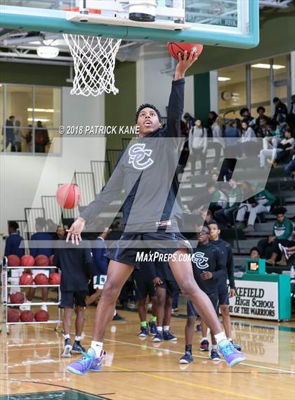 Thumbnail 3 in Colonial Forge vs South County (George Long Holiday Hoops Tournament) photogallery.