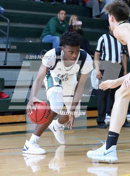 Thumbnail 1 in Colonial Forge vs South County (George Long Holiday Hoops Tournament) photogallery.