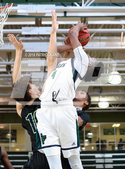 Thumbnail 1 in Colonial Forge vs South County (George Long Holiday Hoops Tournament) photogallery.