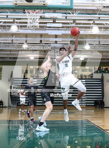 Thumbnail 3 in Colonial Forge vs South County (George Long Holiday Hoops Tournament) photogallery.