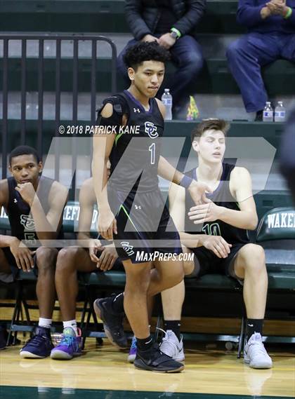 Thumbnail 1 in Colonial Forge vs South County (George Long Holiday Hoops Tournament) photogallery.