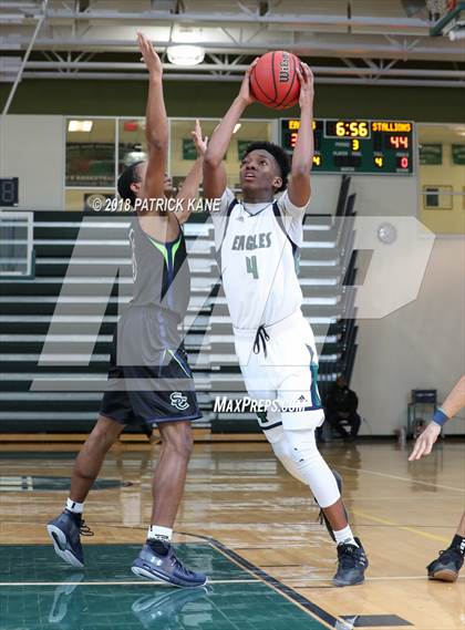 Thumbnail 3 in Colonial Forge vs South County (George Long Holiday Hoops Tournament) photogallery.