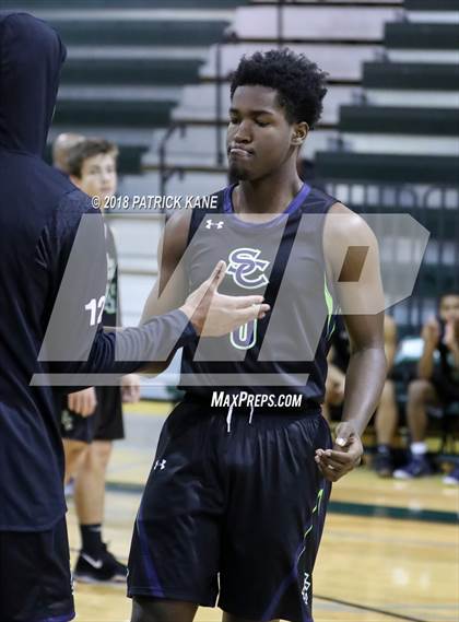 Thumbnail 3 in Colonial Forge vs South County (George Long Holiday Hoops Tournament) photogallery.