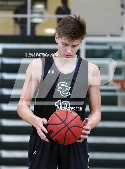 Thumbnail 3 in Colonial Forge vs South County (George Long Holiday Hoops Tournament) photogallery.